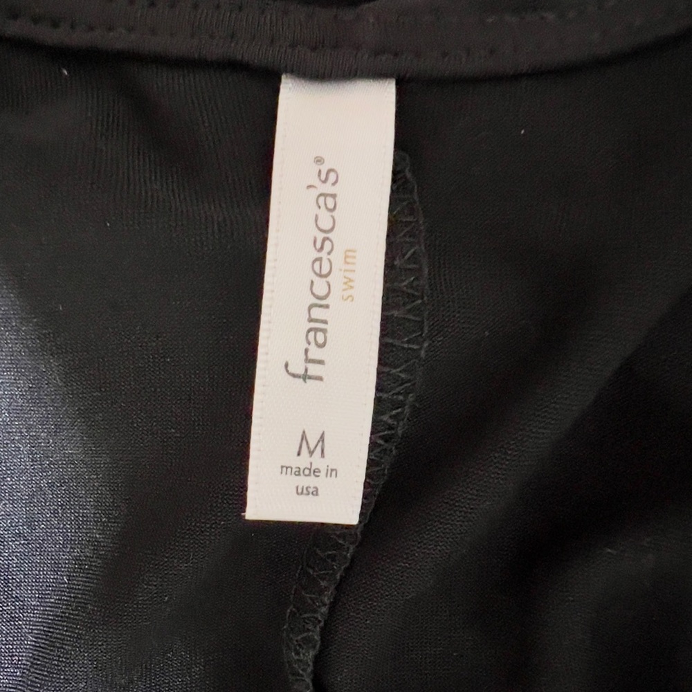 *NWT* FRANCESCA’S Black Midi Tie Front CoverUp/Dress - Picture 4 of 14